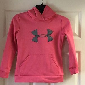 Under Armour Girls Pink XS Hoodie